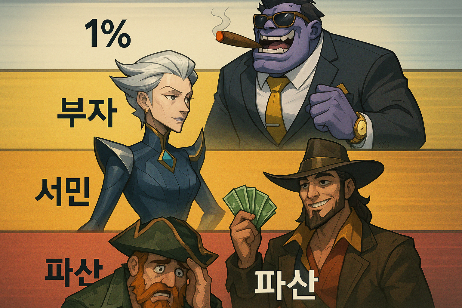 결국 나온 롤 챔피언 경제력 티어표, "갱플랭크가 그 정도로 몰락했다고?"