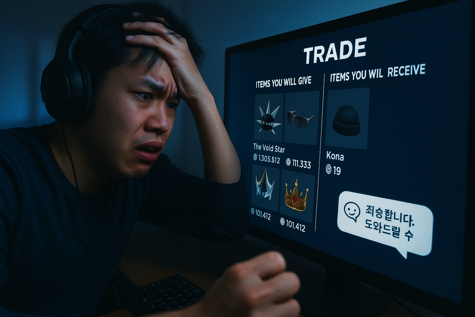 경악! 로블록스 계정 해킹당해 7300만원 상당 아이템 증발, 고객센터는 AI 대응만 반복