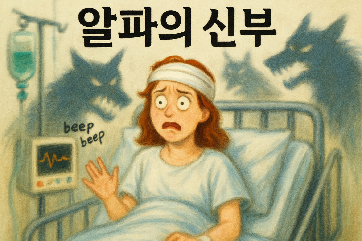 "내 늑대가 깨어났나?" 아니, 장기 기능 정지... 충격의 AI 생성 광고 레딧서 화제