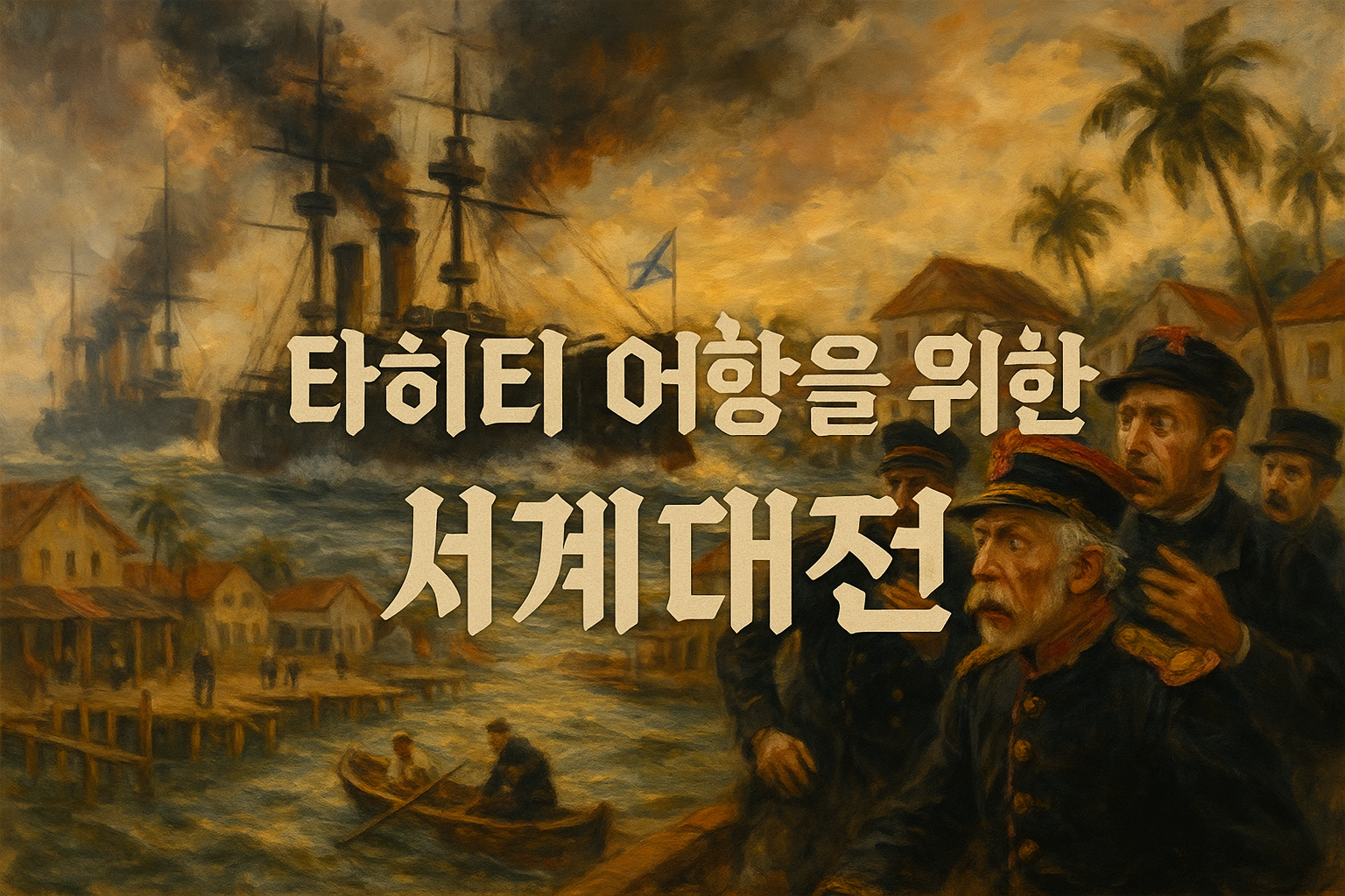 결국 러시아가 타히티 어항 몇 개 때문에 수십만 명을 희생시킨 이유