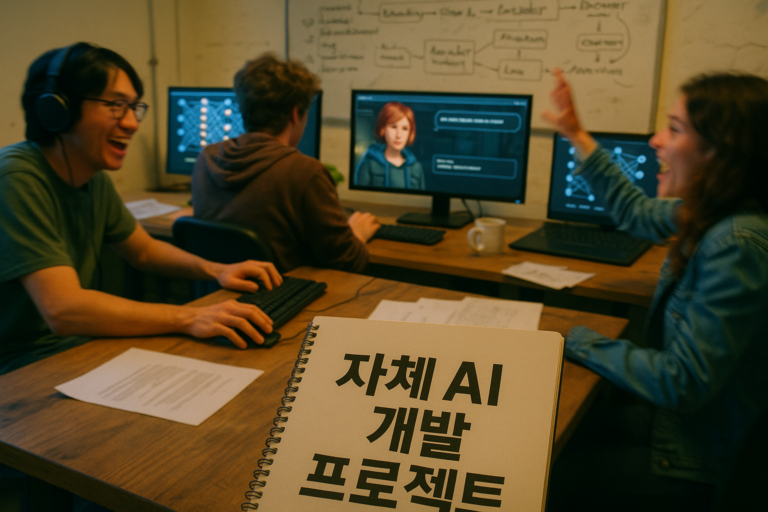 게임 개발사의 과감한 도전, 자체 AI 플랫폼 개발 논란