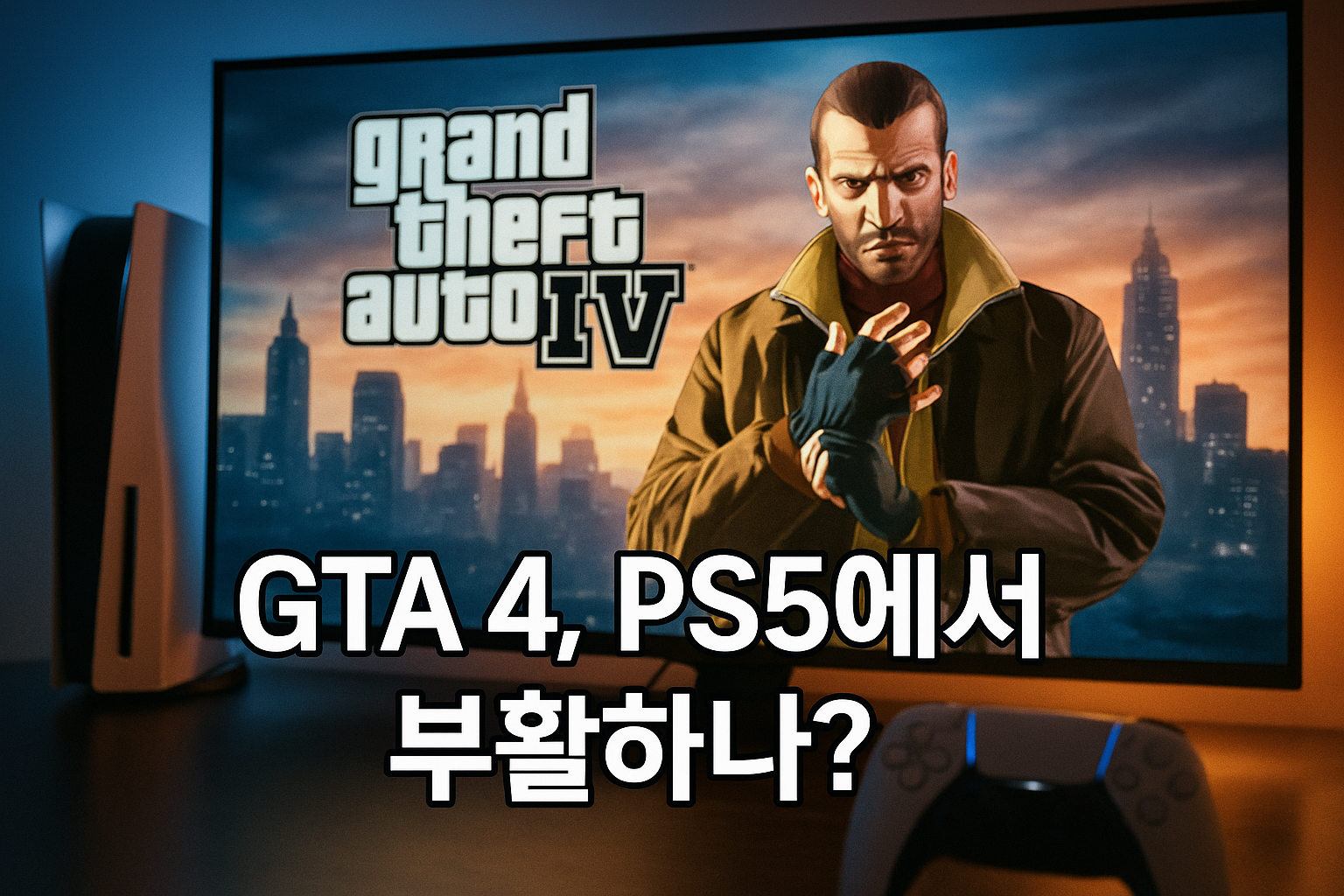 결국 현실화되나? PS5에 'GTA 4' 출시 가능성 급부상