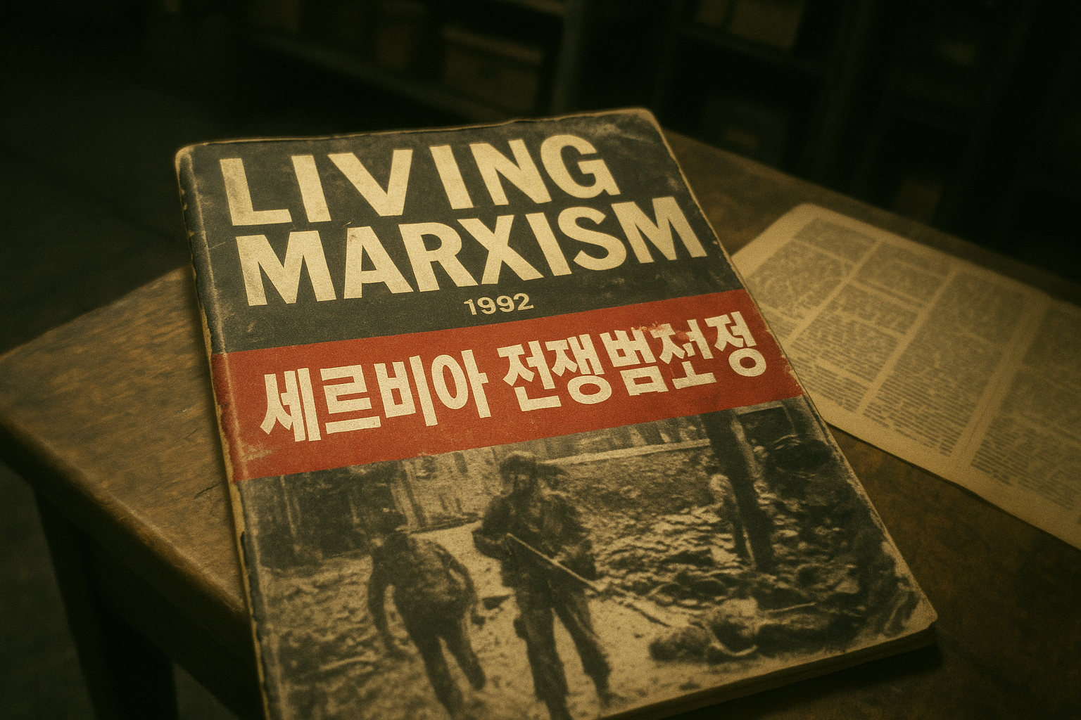 32년 전 충격의 잡지 표지 공개... "세르비아 전범 행위는 없었다"며 학살 부인했던 좌파 매체