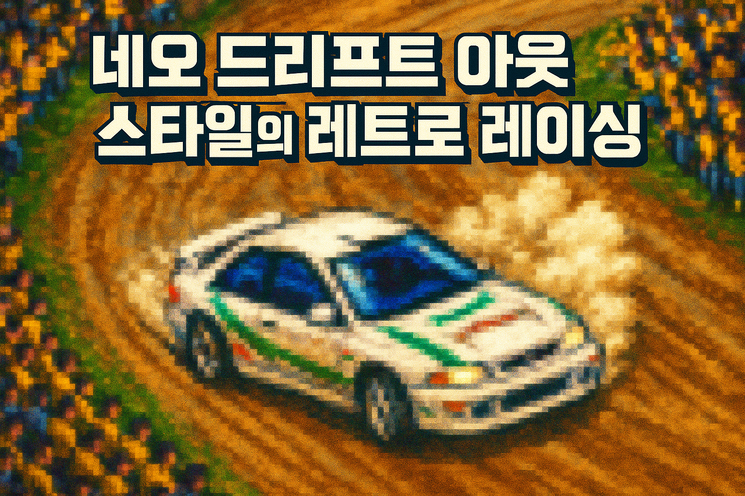 열광의 도가니 '네오 드리프트', 유사 게임 어디 있나? 레트로 레이싱 광팬들 총집합