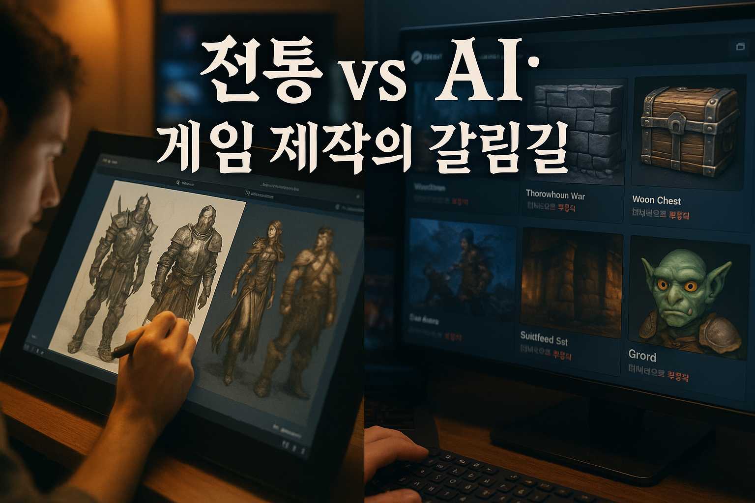 스팀 게임들의 AI 사용 급증에 게이머들 발칵, '무시 목록' 행렬 이어져