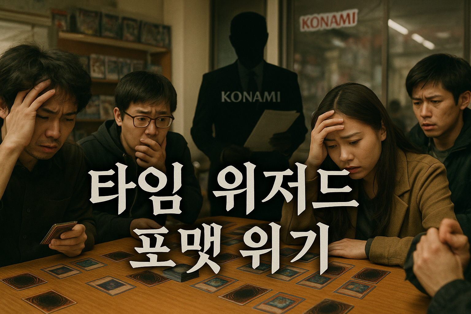 충격! 코나미, '타임 위저드' 복고 포맷 또 물밑작업으로 죽이려 한다