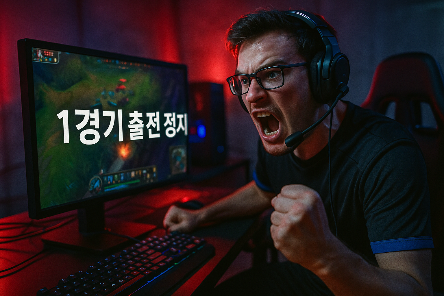 독일 프로리그 스트리머 아구린, '암 걸려라' 발언으로 1경기 출전 정지