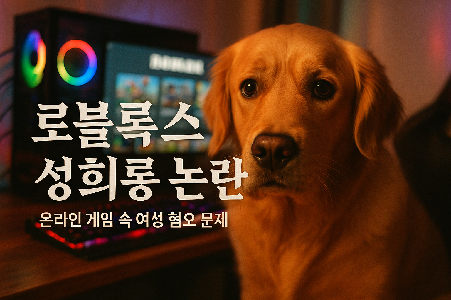 로블록스에서 여성으로 플레이했더니 벌어진 충격적인 일