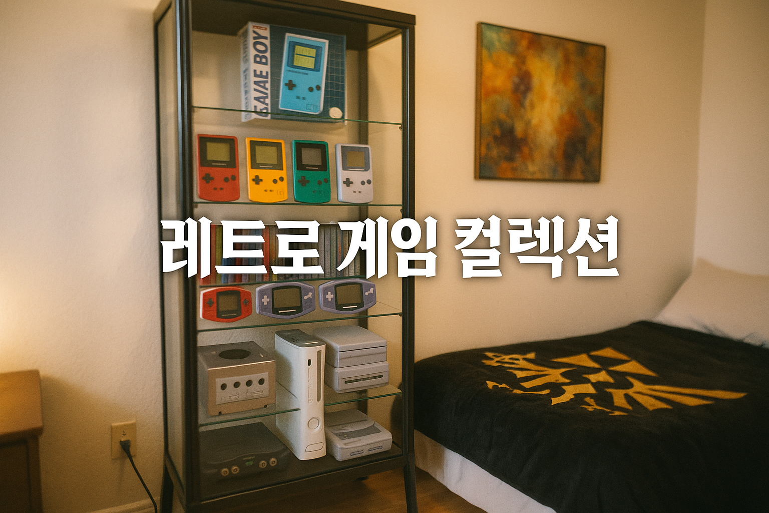 레트로 게임 컬렉터의 완벽한 전시 공간, "이제 정말 한계야"