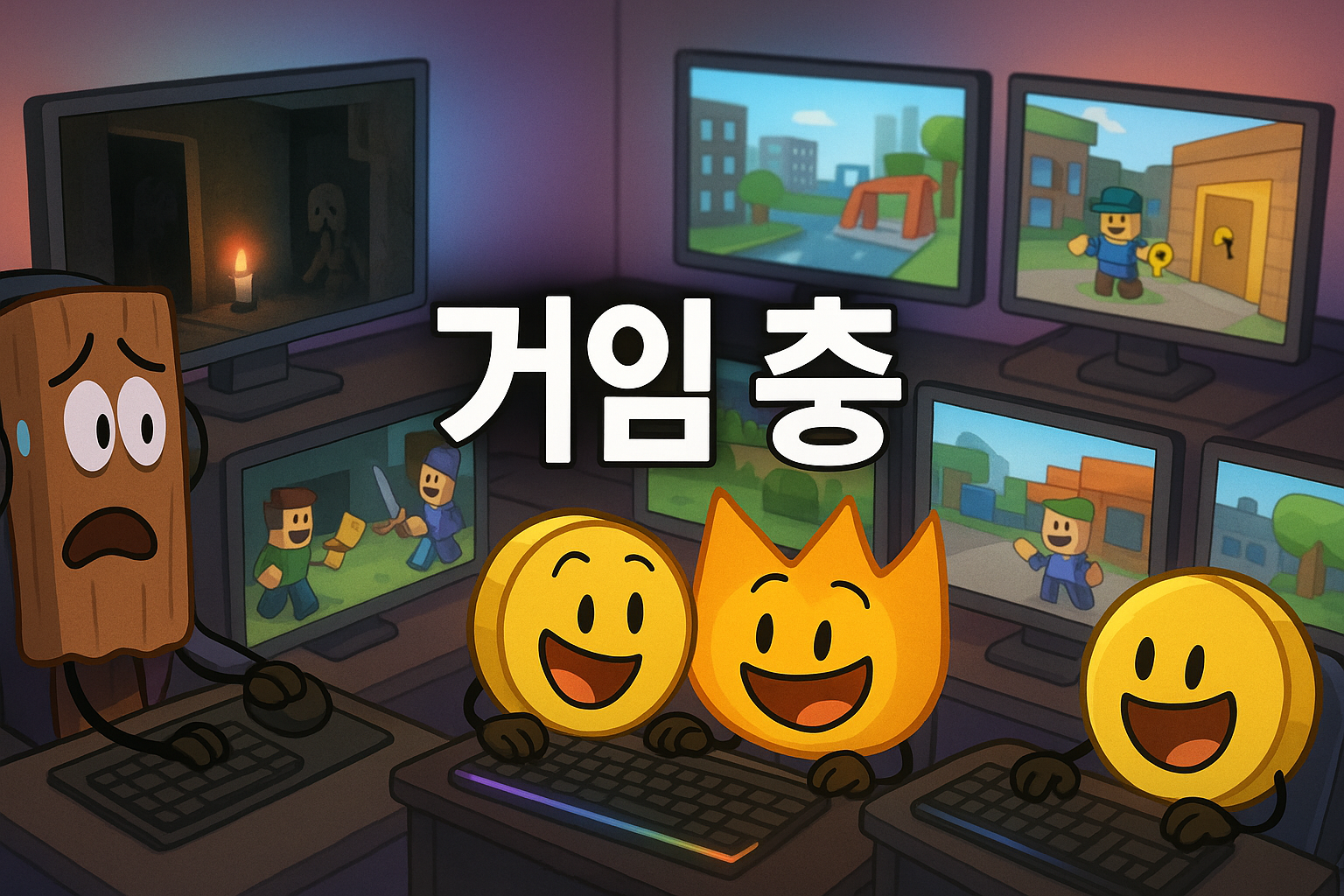 BFB 캐릭터들이 로블록스에서 즐길 게임은? 팬들의 상상력 폭발