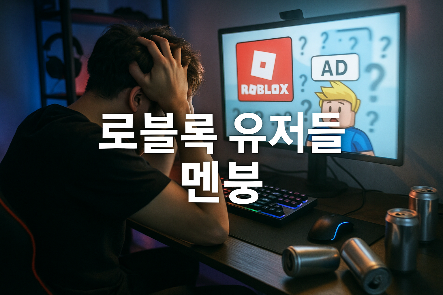 로블록스 광고 영상에 발칵 뒤집힌 유저들 "차라리 오줌에 빠져 죽겠다"