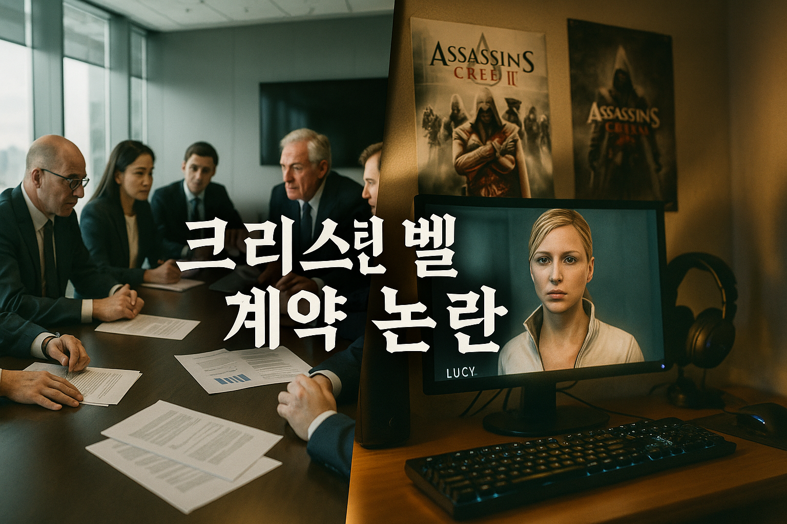 어쌔신 크리드 팬들 "크리스틴 벨만 욕심 안 부렸어도..." 루시 스틸만 캐스팅 논란 재점화