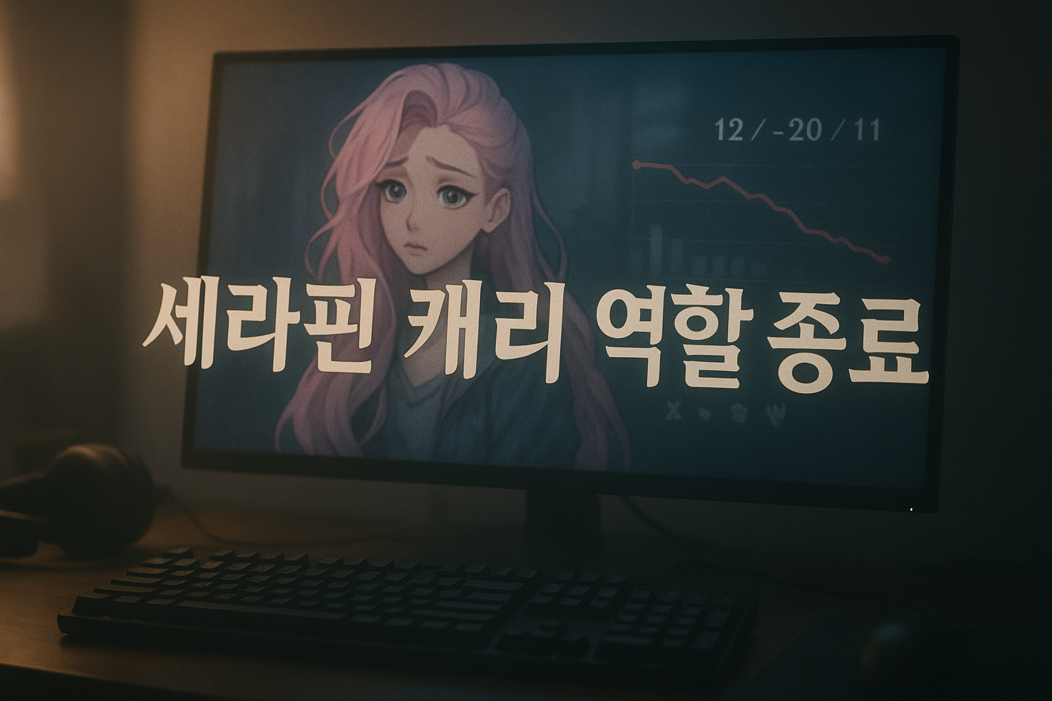 세라핀 캐리 역할 결국 완전히 죽었다... 미드와 APC 픽률 거의 같아져