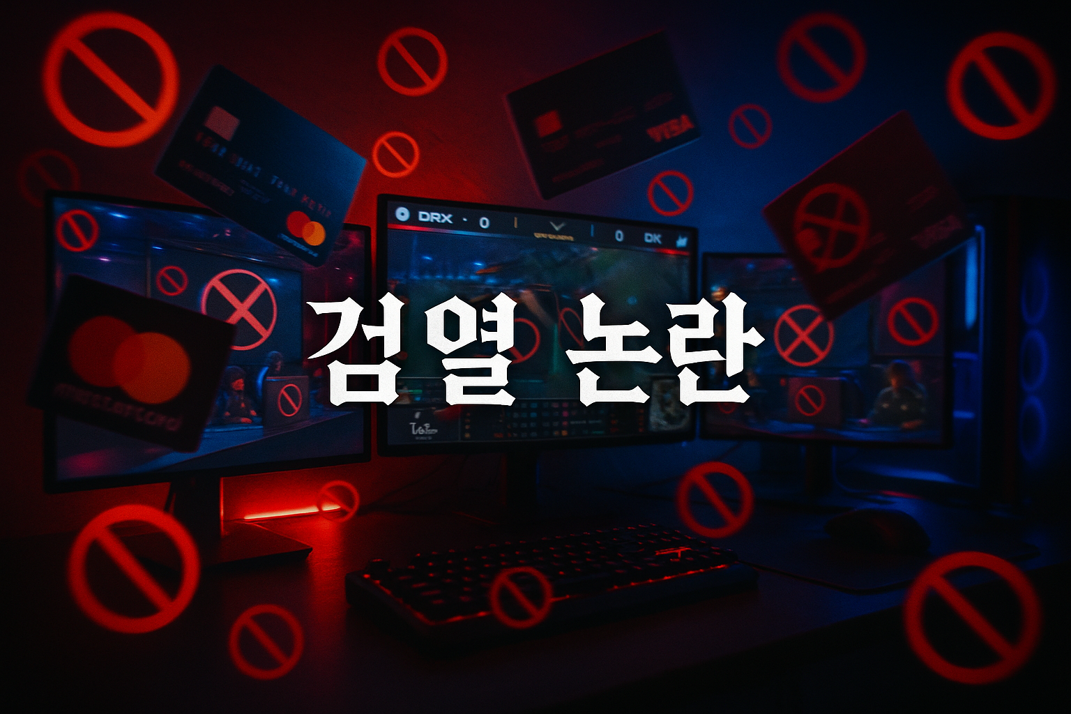 라이엇 게임즈, 마스터카드 관련 부정적 댓글 차단 논란 발칵