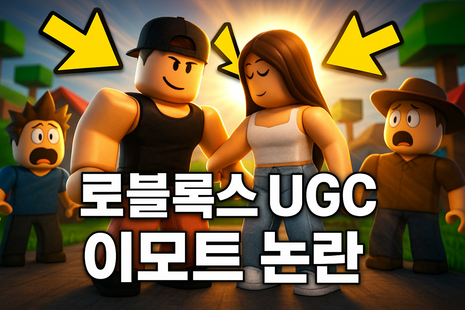 로블록스 UGC 이모트 논란 폭발, "애들 게임 맞나요?"