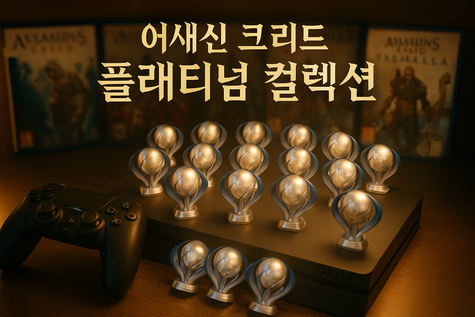 어쌔신 크리드 시리즈 플래티넘 트로피 몰아잡기, 한 게이머의 대장정