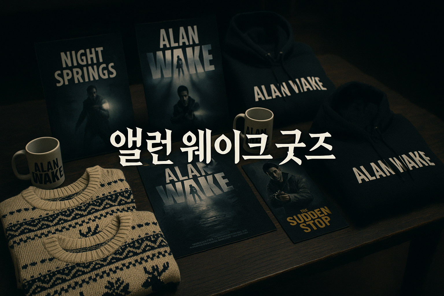앨런 웨이크 팬들, 굿즈 출시 간절히 기다려... 레메디 '아직은 없다'