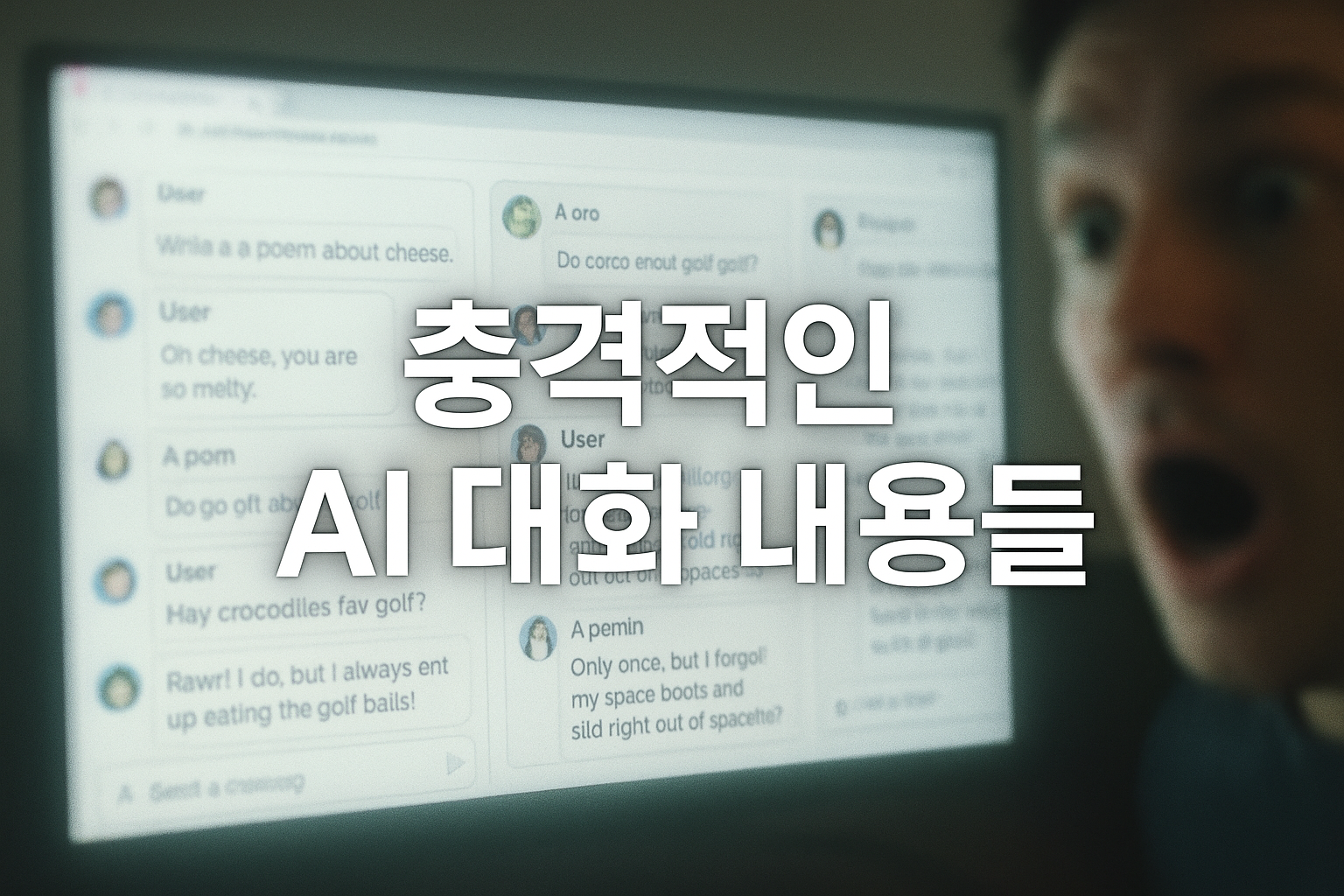 캐릭터AI 유저들이 털어놓은 충격적인 대화 내용들