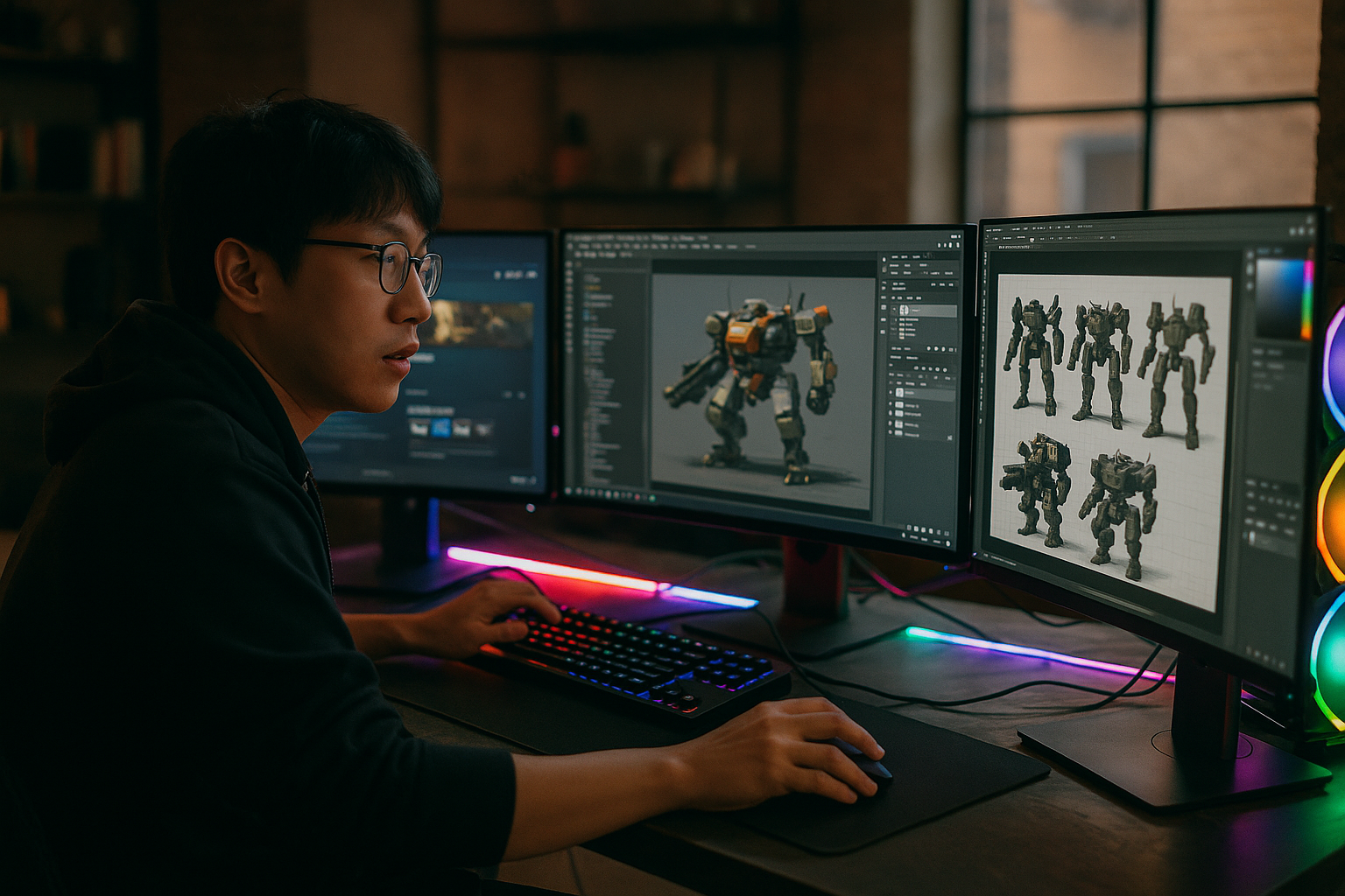 국산 메카 액션 로그라이크 'RIG Riot', 스팀 오픈 플레이테스트 시작