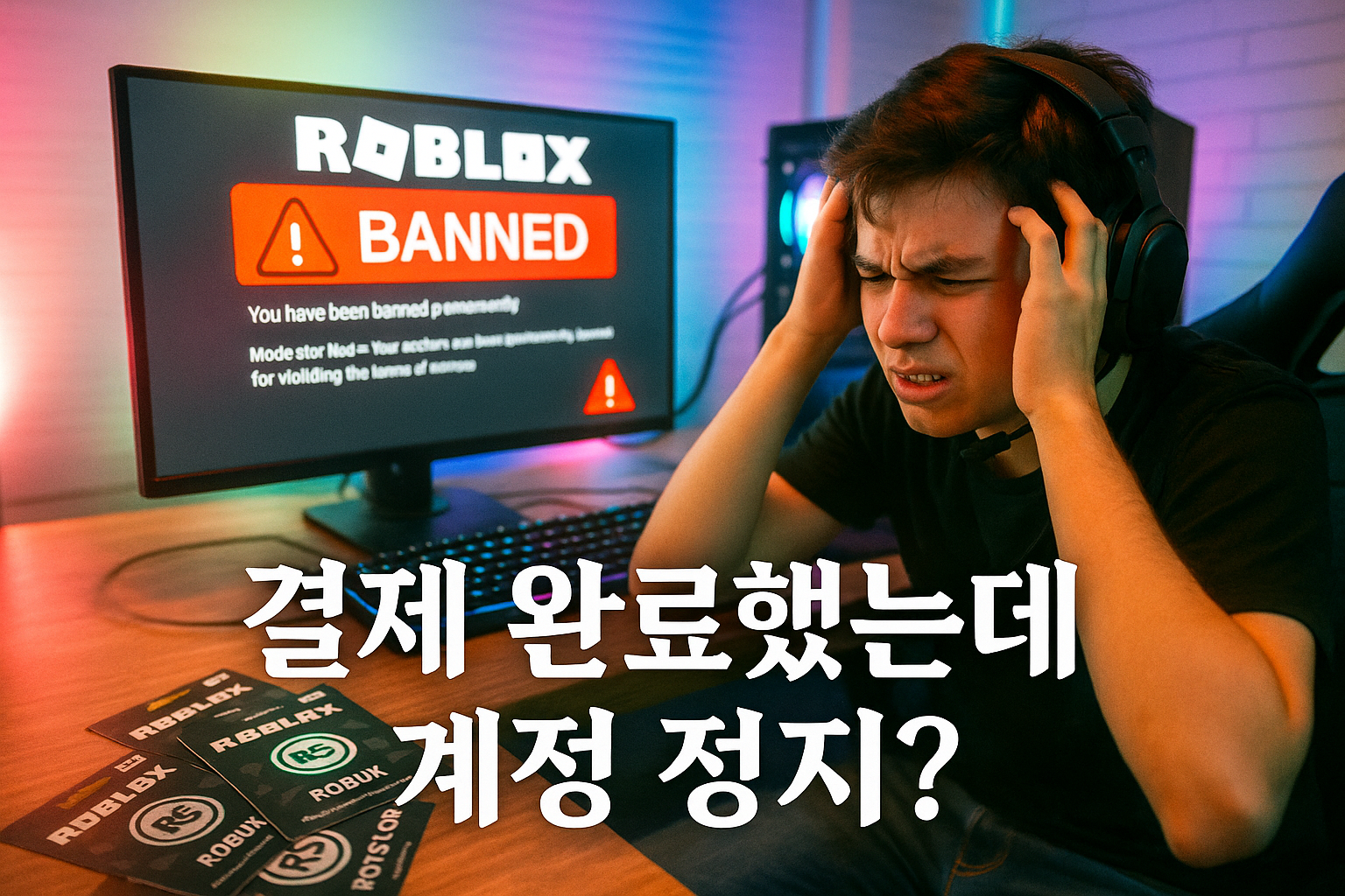 로벅스 결제했다가 계정 밴당한 유저, 로블록스 고객센터는 2주째 묵묵부답