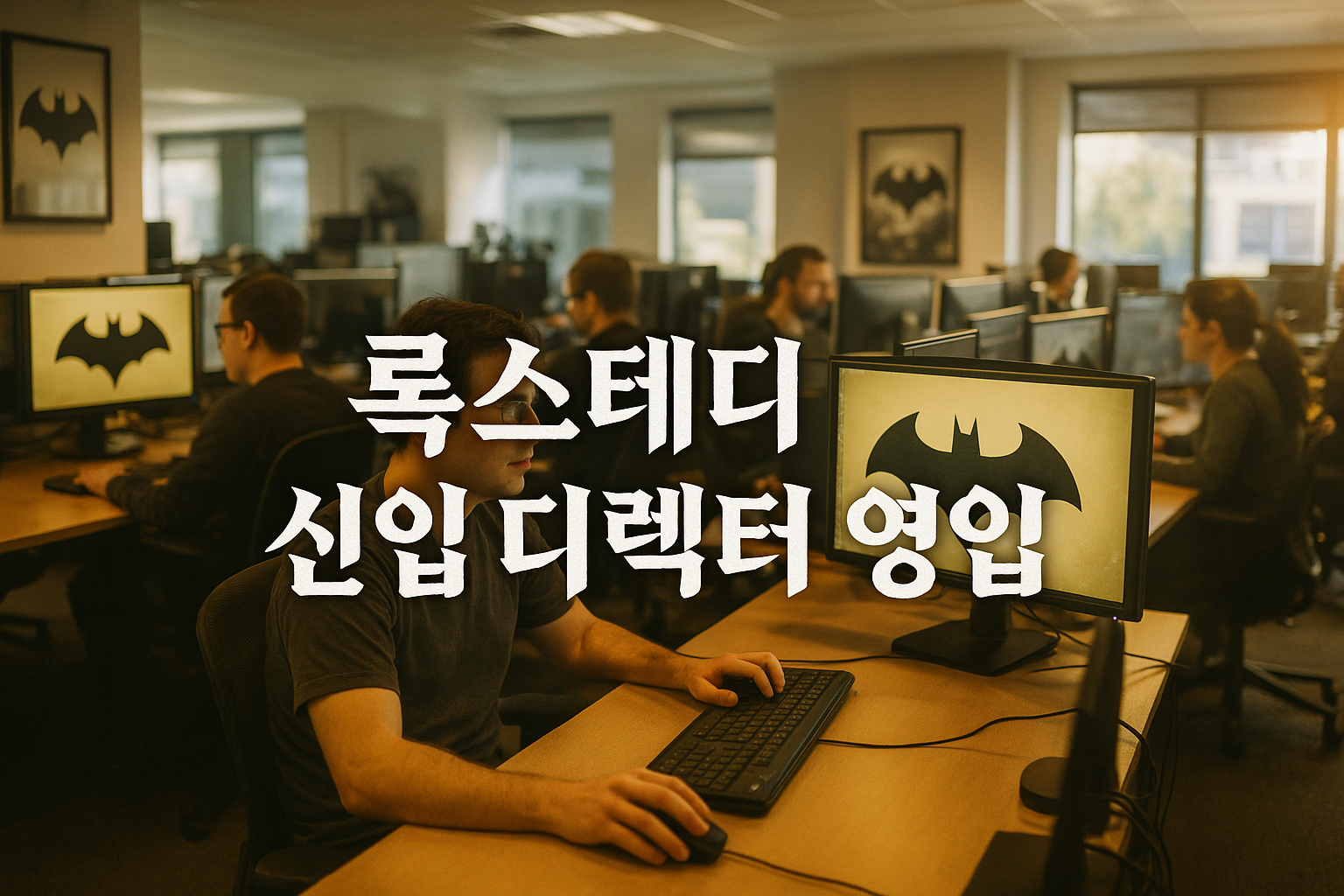 록스테디, 어쌔신 크리드 출신 게임 디렉터 영입... 新 배트맨 게임 제작 본격화?