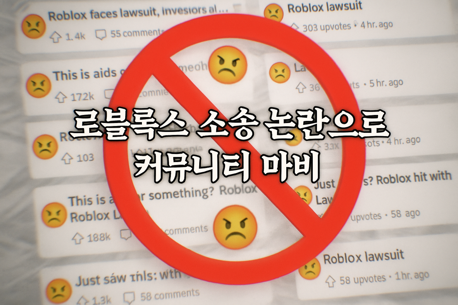 로블록스 소송 논란, 결국 레딧 커뮤니티까지 발칵 뒤집었다