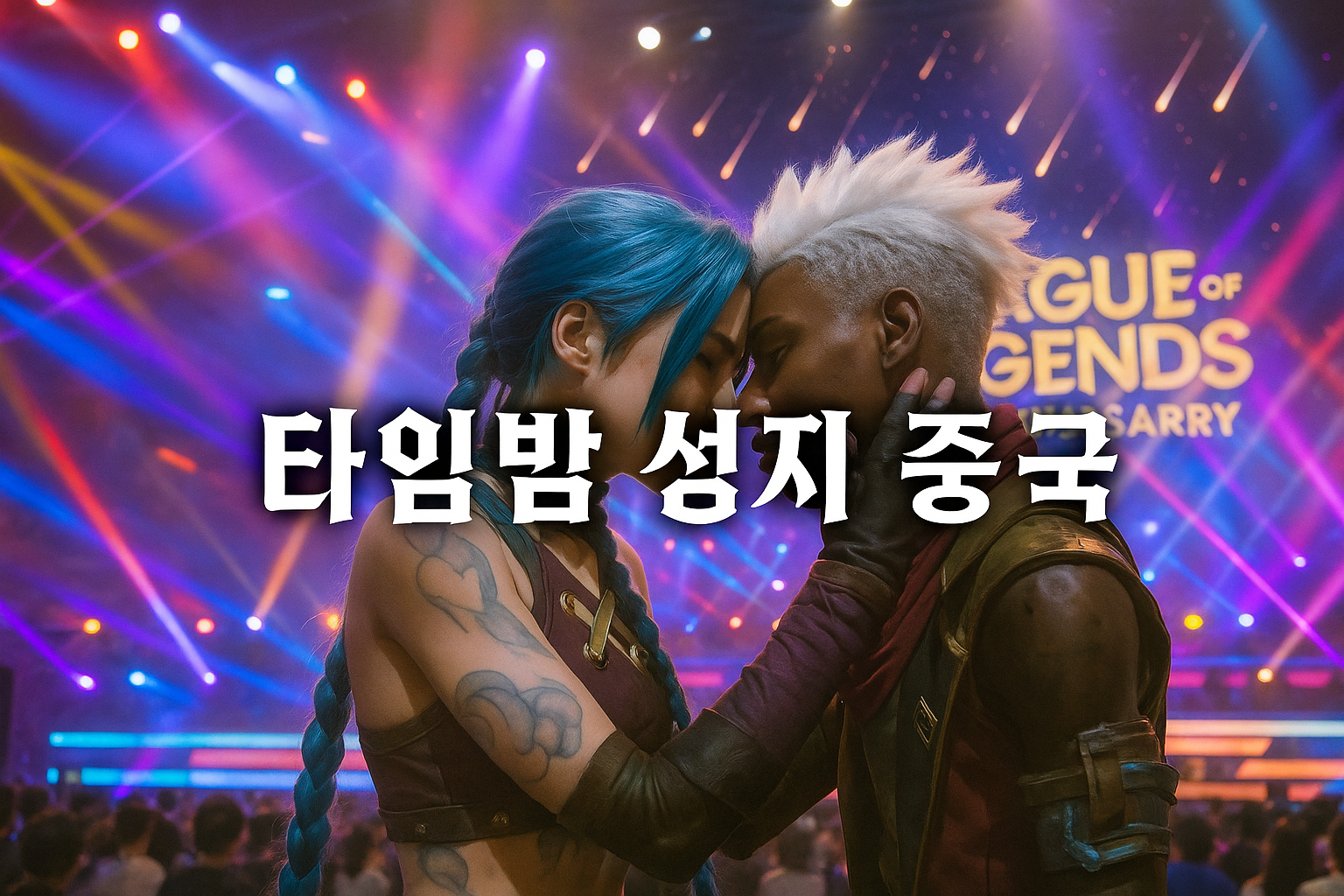 중국 롤 14주년 기념 행사에서 '타임밤' 커플링 대서사시 펼쳐져... 팬들 '멘탈 붕괴'