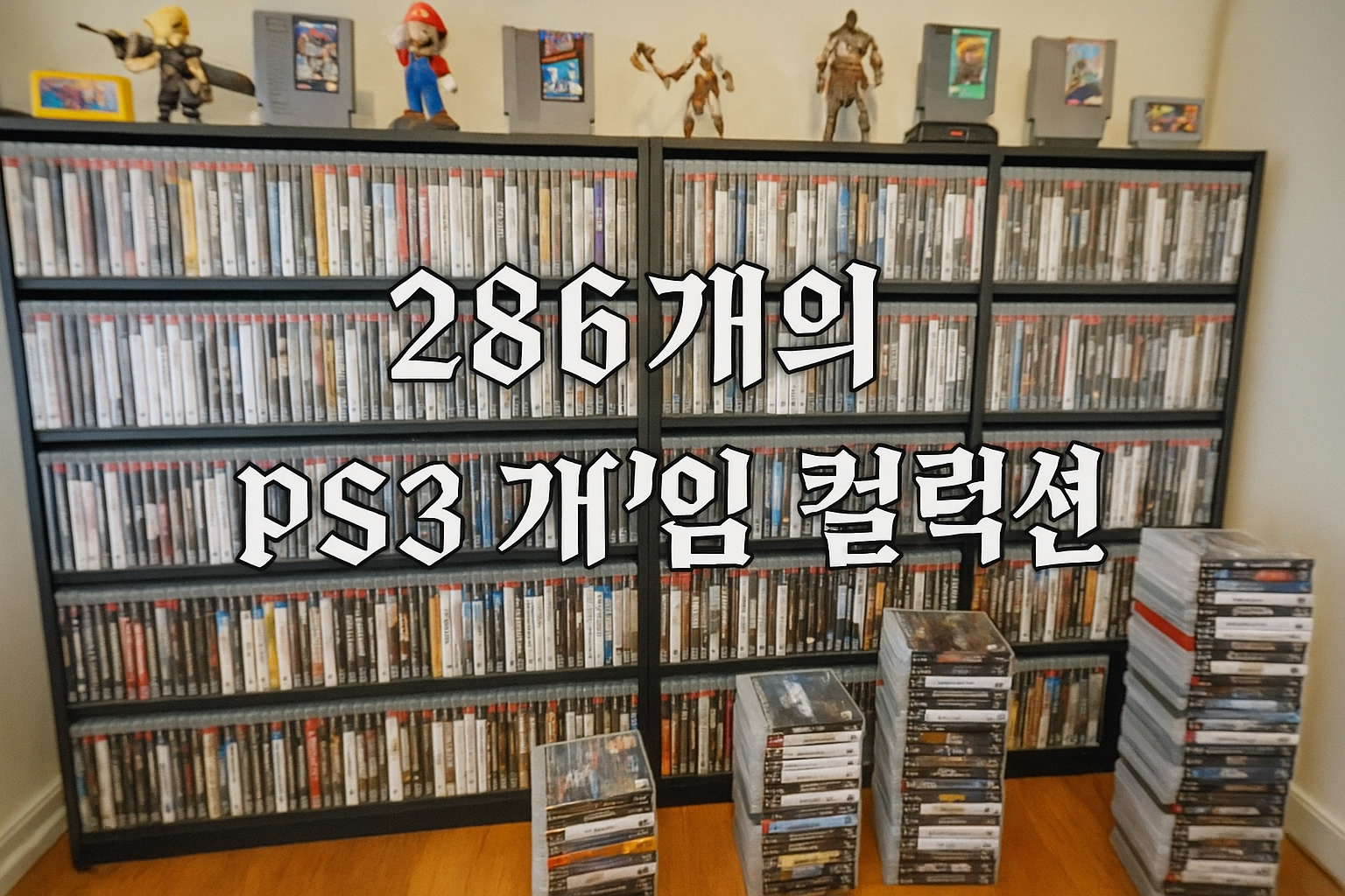 8년간 286개 수집한 PS3 광팬, "역대 최고의 콘솔" 찬사에 게이머들 공감 폭발