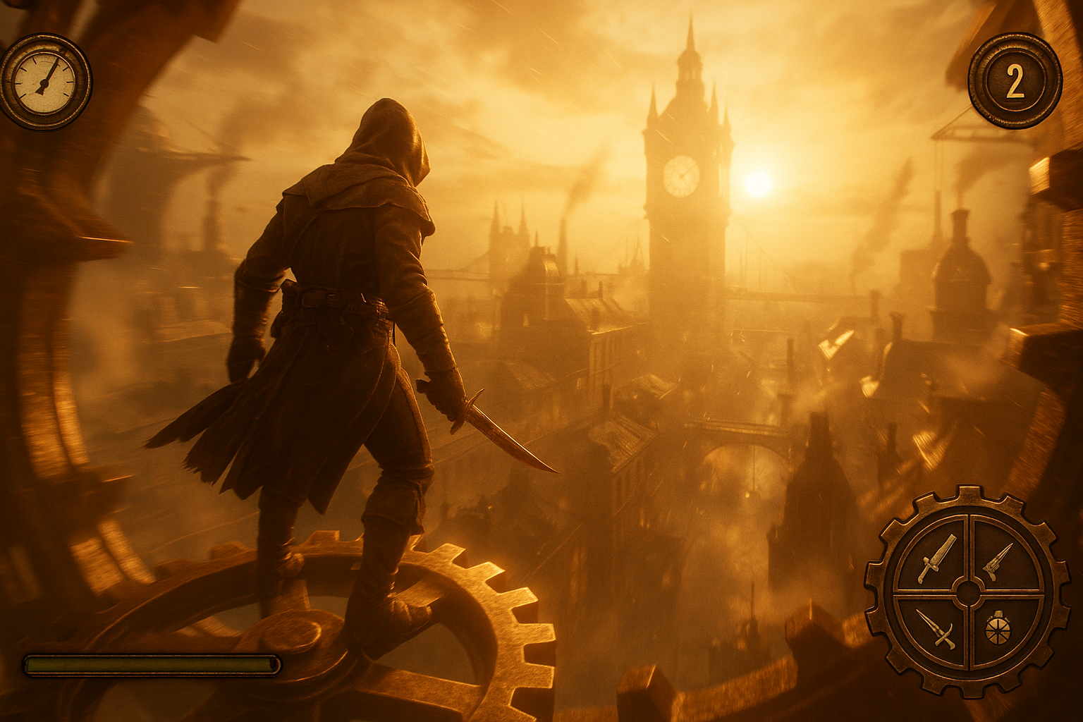 미드저니로 스팀펑크 어쌔신 크리드 만들어봤더니 '이거 진짜 게임 아냐?'