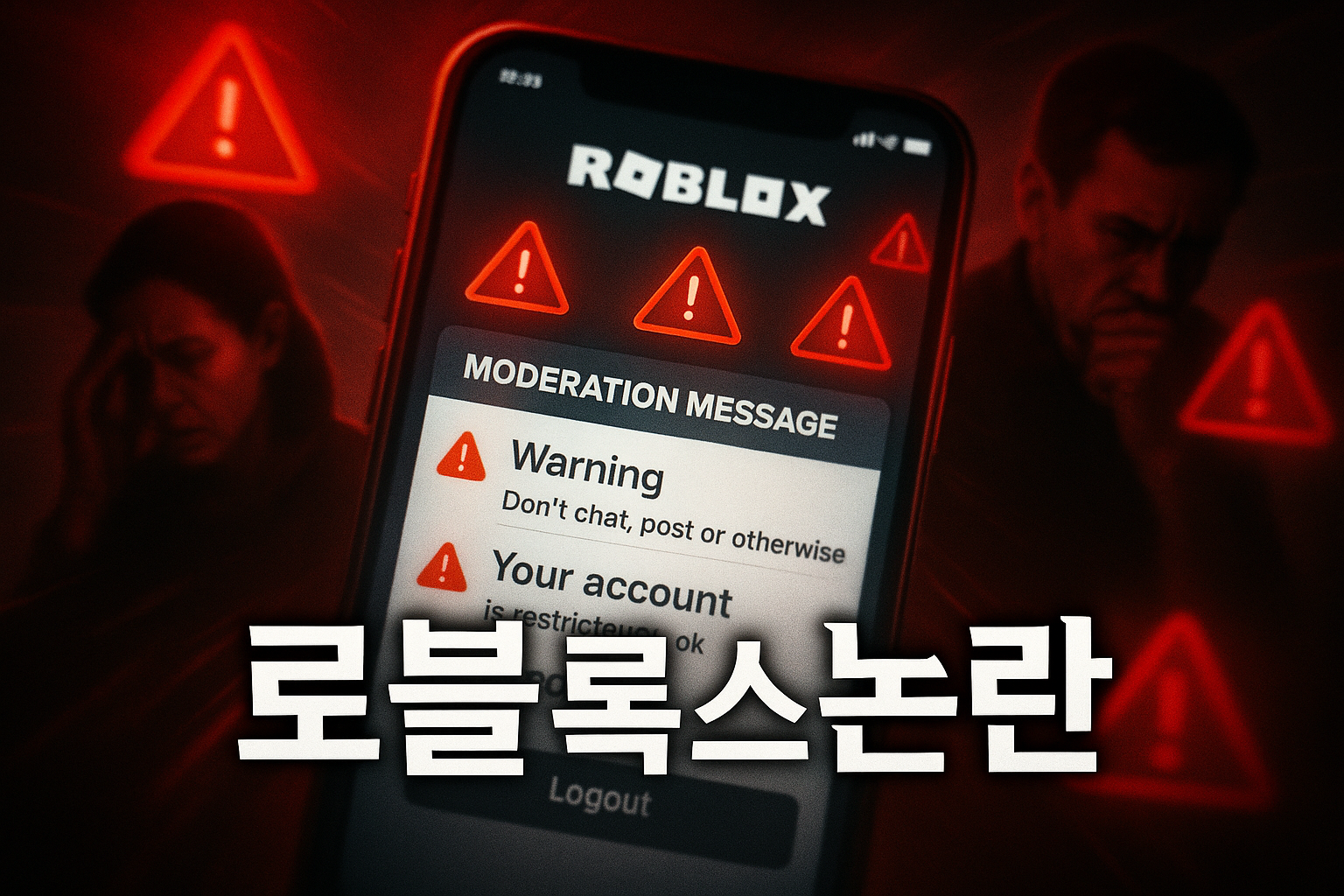 로블록스, 찰리 커크 살인 재연 콘텐츠 삭제한다더니... 아동 성범죄자는 언제 제재할 건가요?