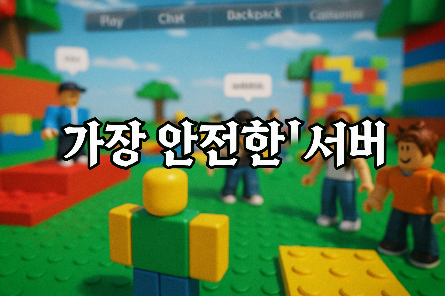 로블록스에서 '가장 안전한 서버'라는 제목의 게시물이 유저들 사이에서 화제