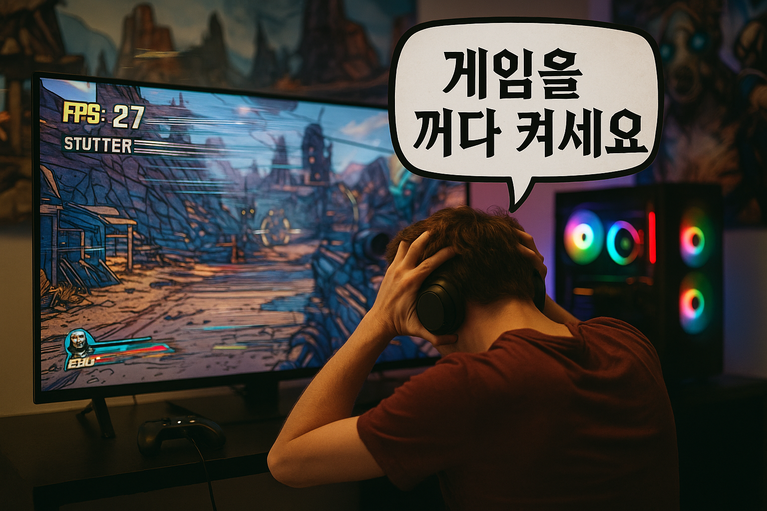 보더랜즈 4 콘솔 최적화 논란, 랜디 핏치포드 '게임 껐다 켜라' 발언으로 발칵