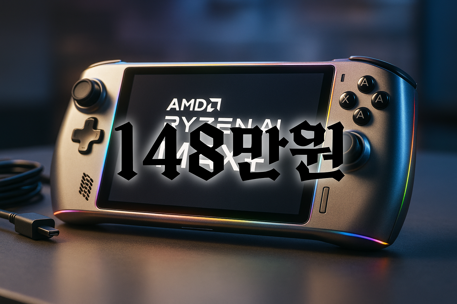 AMD 스트릭스 할로 게이밍 핸드헬드 데뷔... 148만원부터 시작하는 '가격 논란'