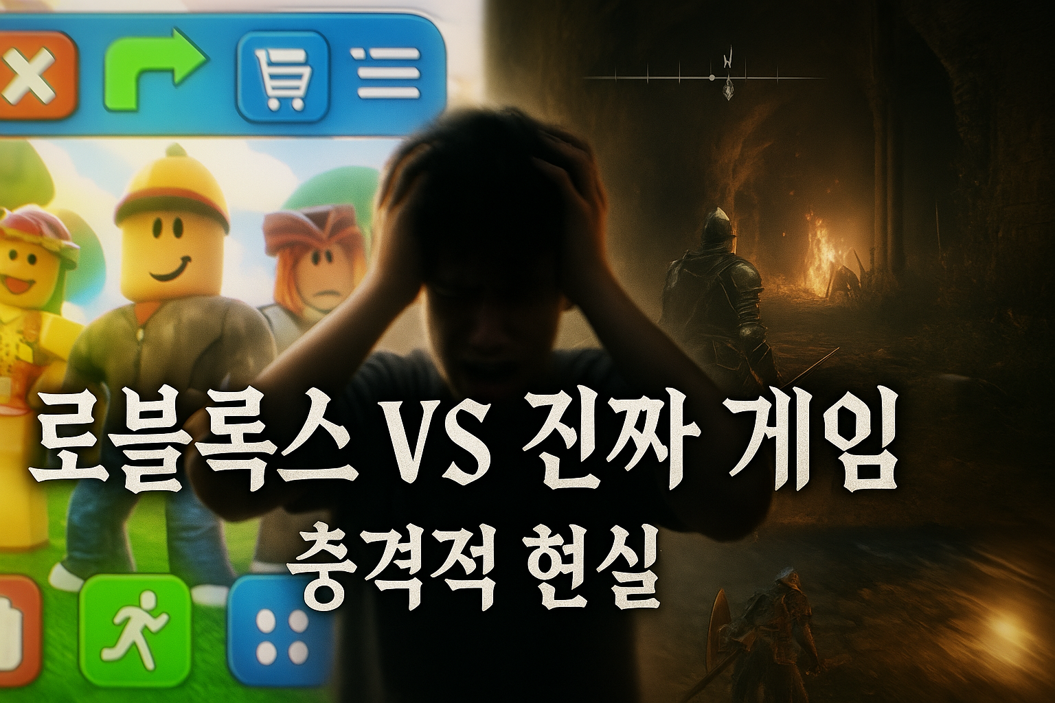 로블록스 키즈들이 진짜 게임 하면 벌어지는 일, 결국 충격적인 현실 드러나