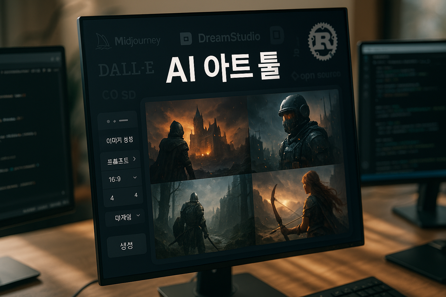 오픈소스 AI 아트 툴 '아트크래프트', 게임 개발자들 사이에서 화제