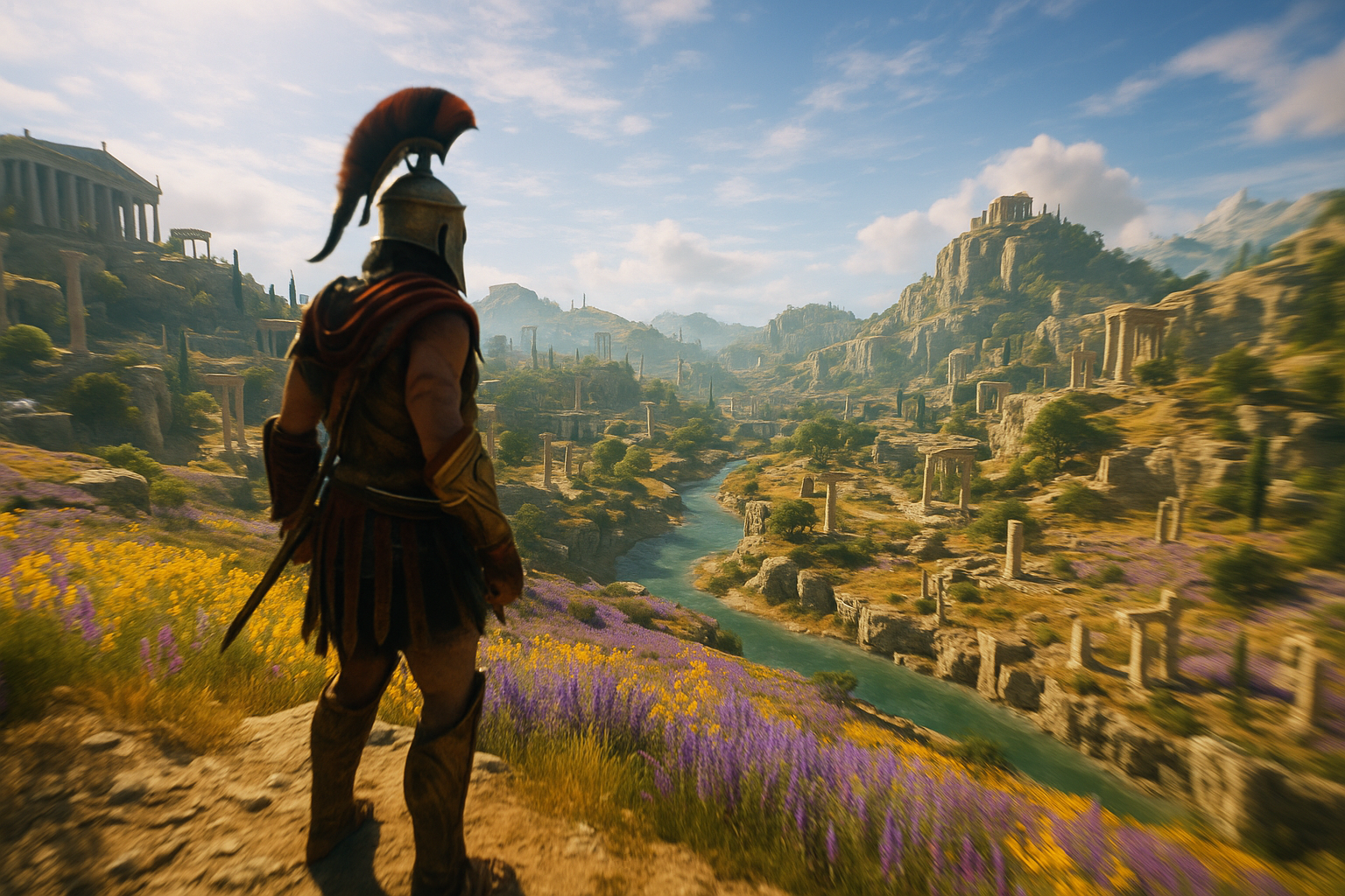 어크 오디세이 플트 완주한 게이머 "유비소프트가 그리스를 완벽하게 구현했다"