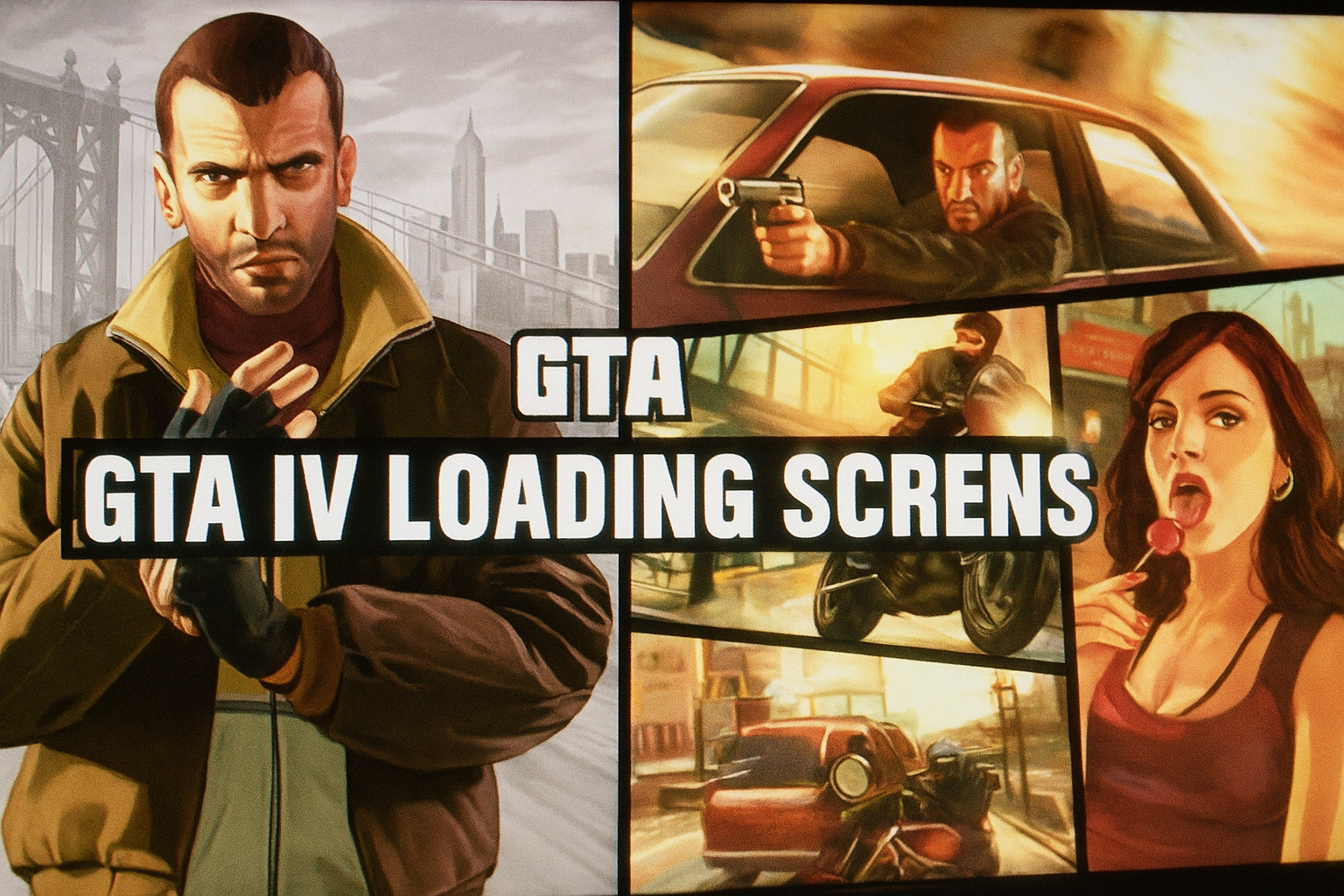 GTA4 PC판과 콘솔판 로딩화면이 완전히 달랐다? 13년 만에 알려진 충격적 사실