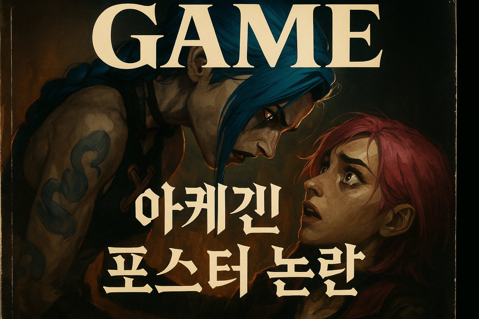 아케인 시즌2 포스터 논란, 결국 팬들이 속았다?