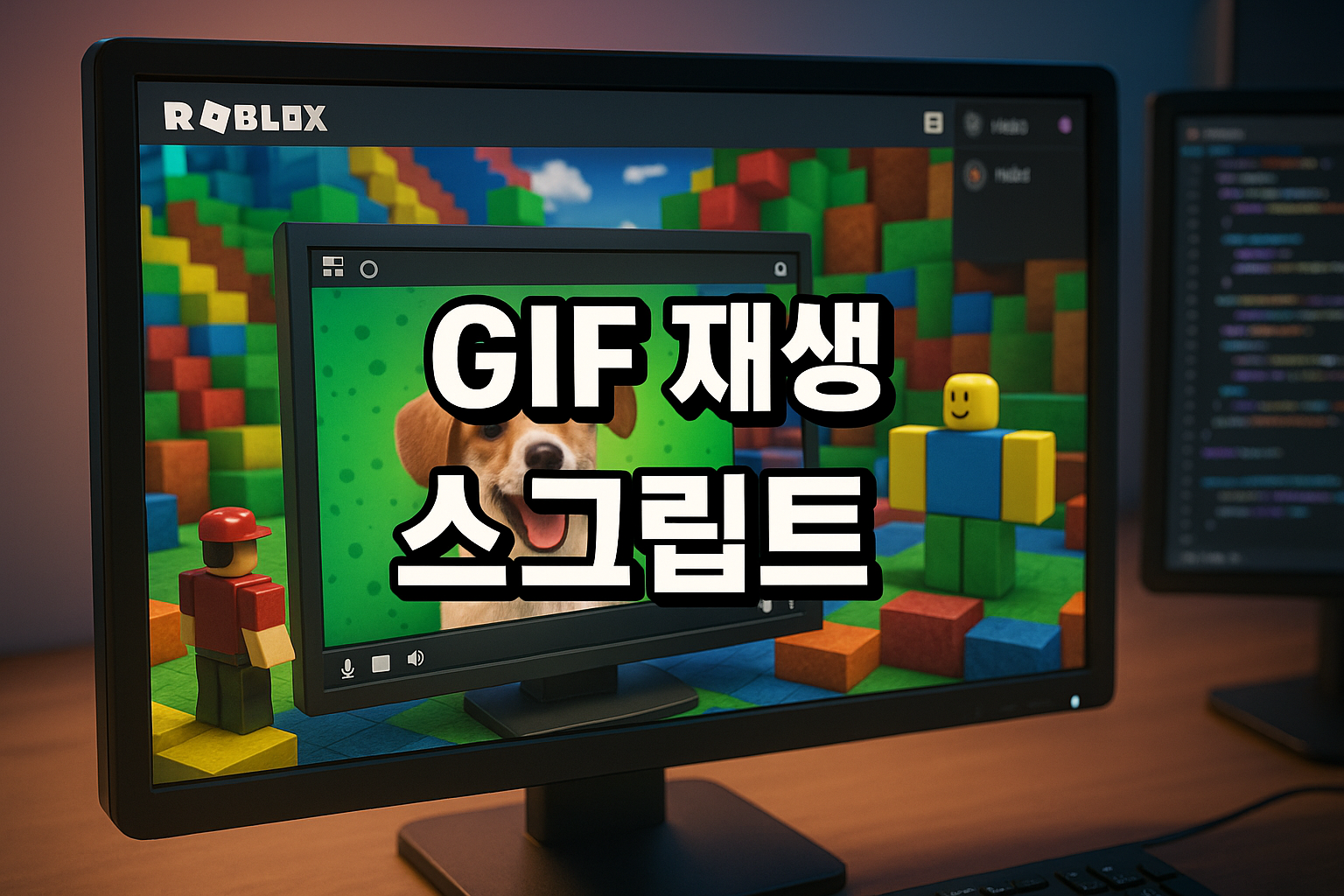 로블록스에서 GIF 재생하는 꿀팁 스크립트 등장, 해커 커뮤니티 '완전 레전드'