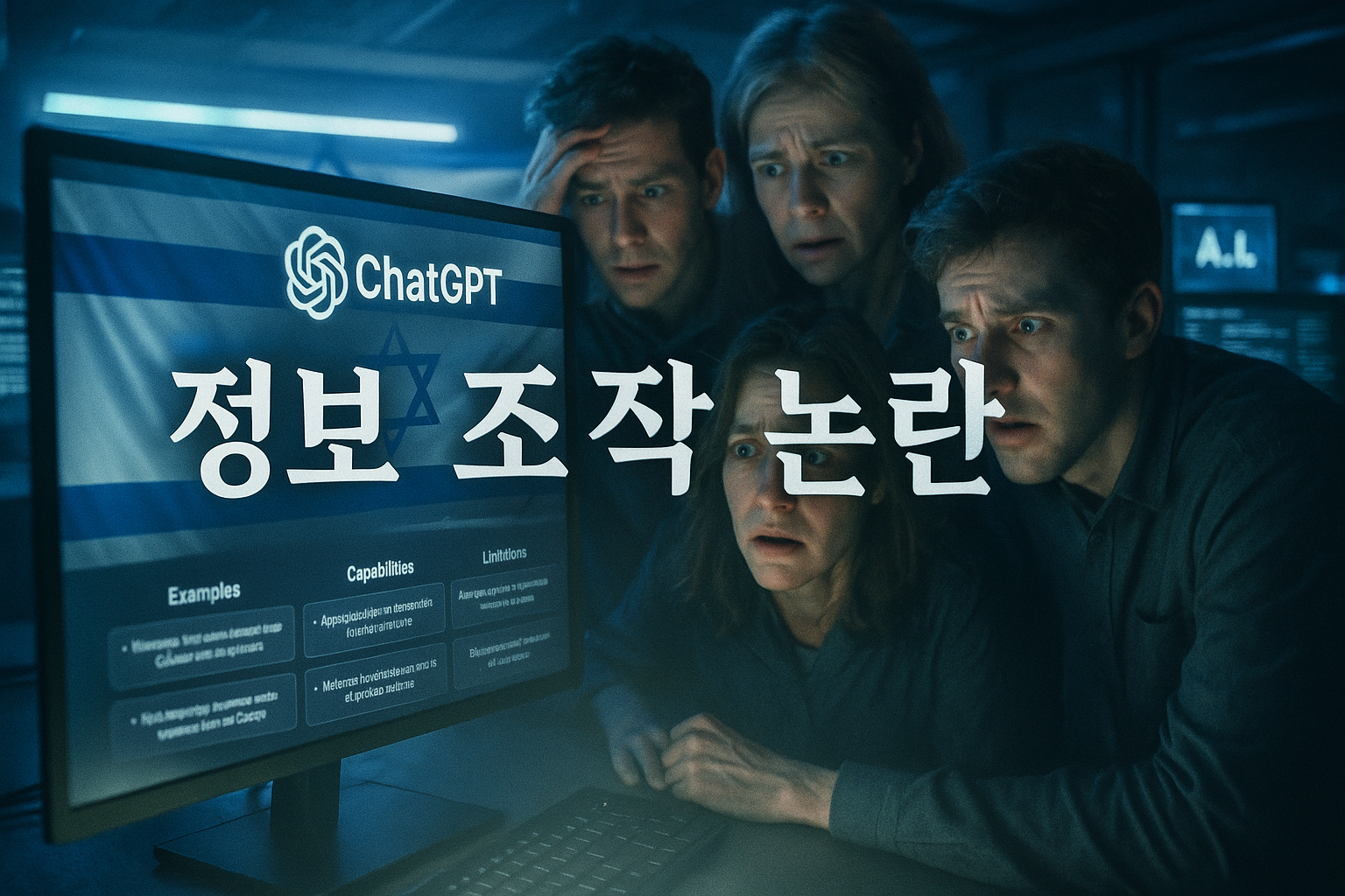 이스라엘, ChatGPT를 친이스라엘로 만들려는 프로젝트 발각... 해외 네티즌들 격분