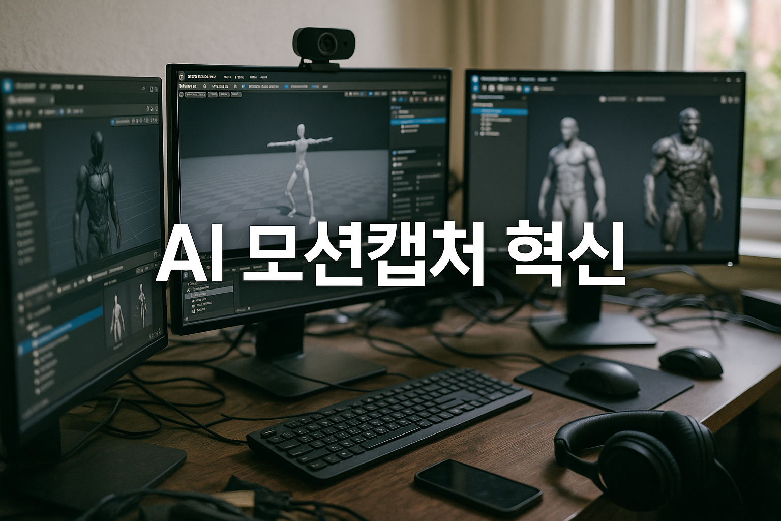 방 안에서 찍은 영상이 게임 애니메이션으로? AI 모션캡처 기술에 개발자들 '충격'