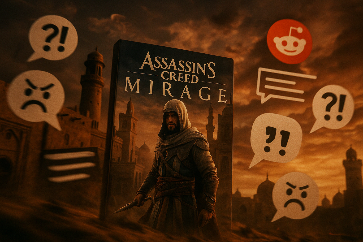 사우디 후원 어쌔신 크리드 미라주 DLC 발표에 게이머들 발칵