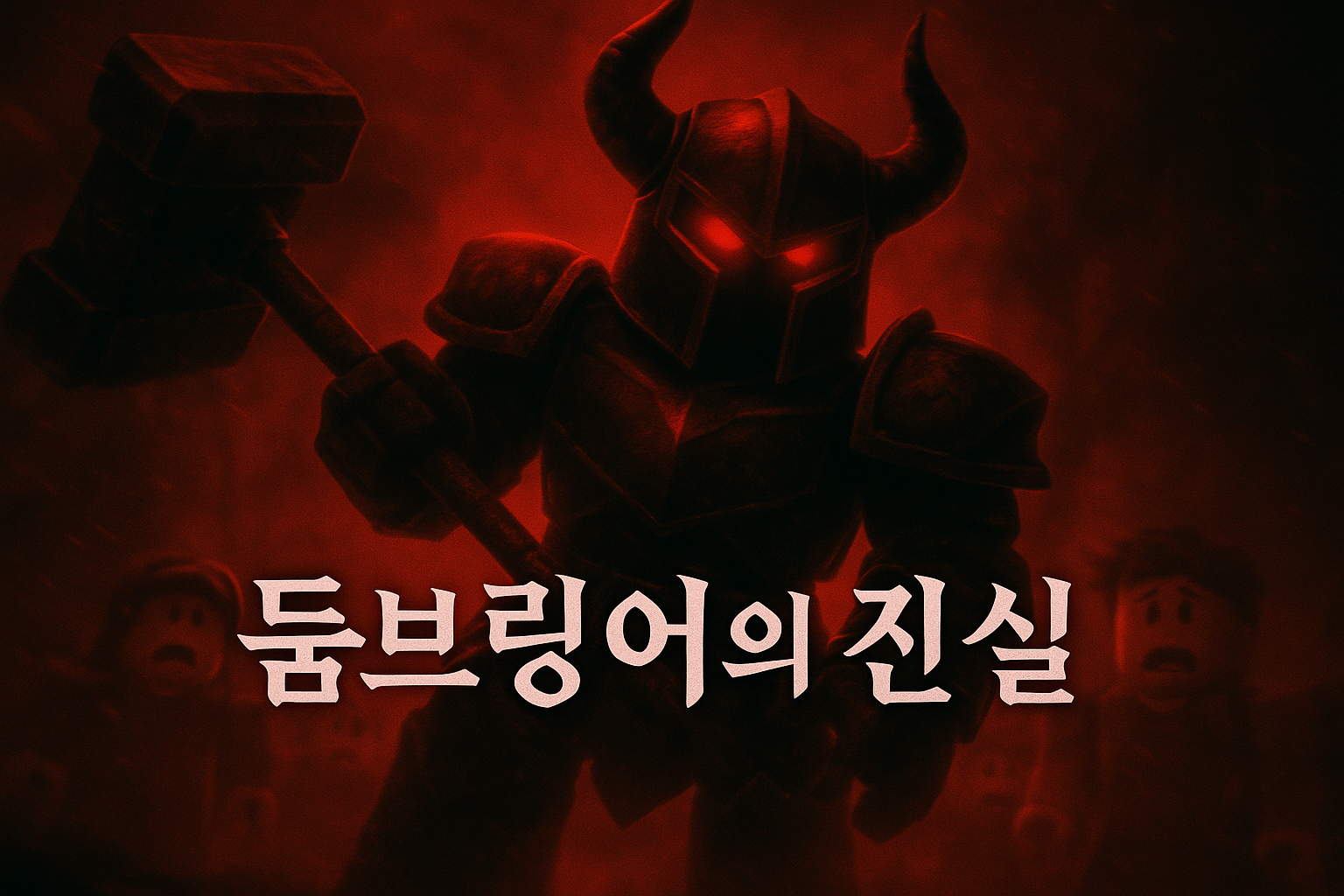 로블록스 게임들에서 '둠브링어'가 항상 악역인 충격적인 이유