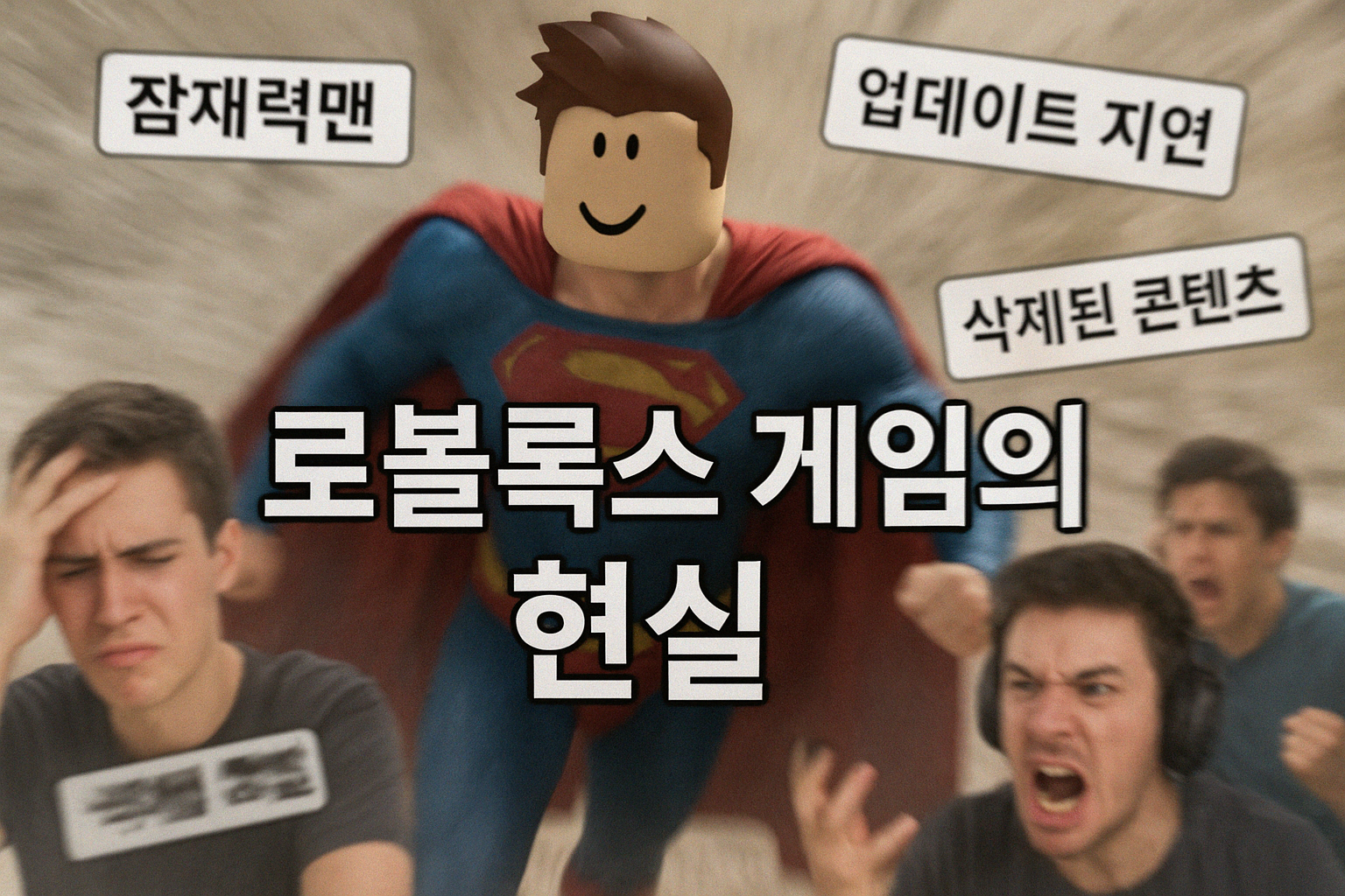 로블록스 '포세이큰' 팬들, "이제 진짜 잠재력맨"이라며 발칵 뒤집혔다