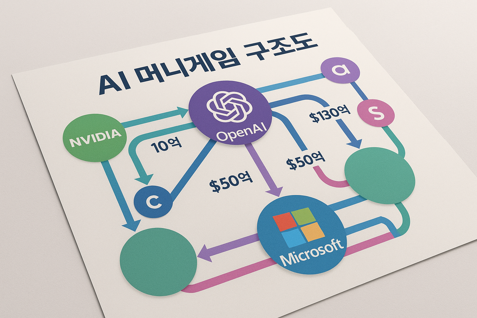 AI 업계 '돈 돌리기' 실체 공개... 엔비디아-오픈AI 1000억 달러 거래 발칵