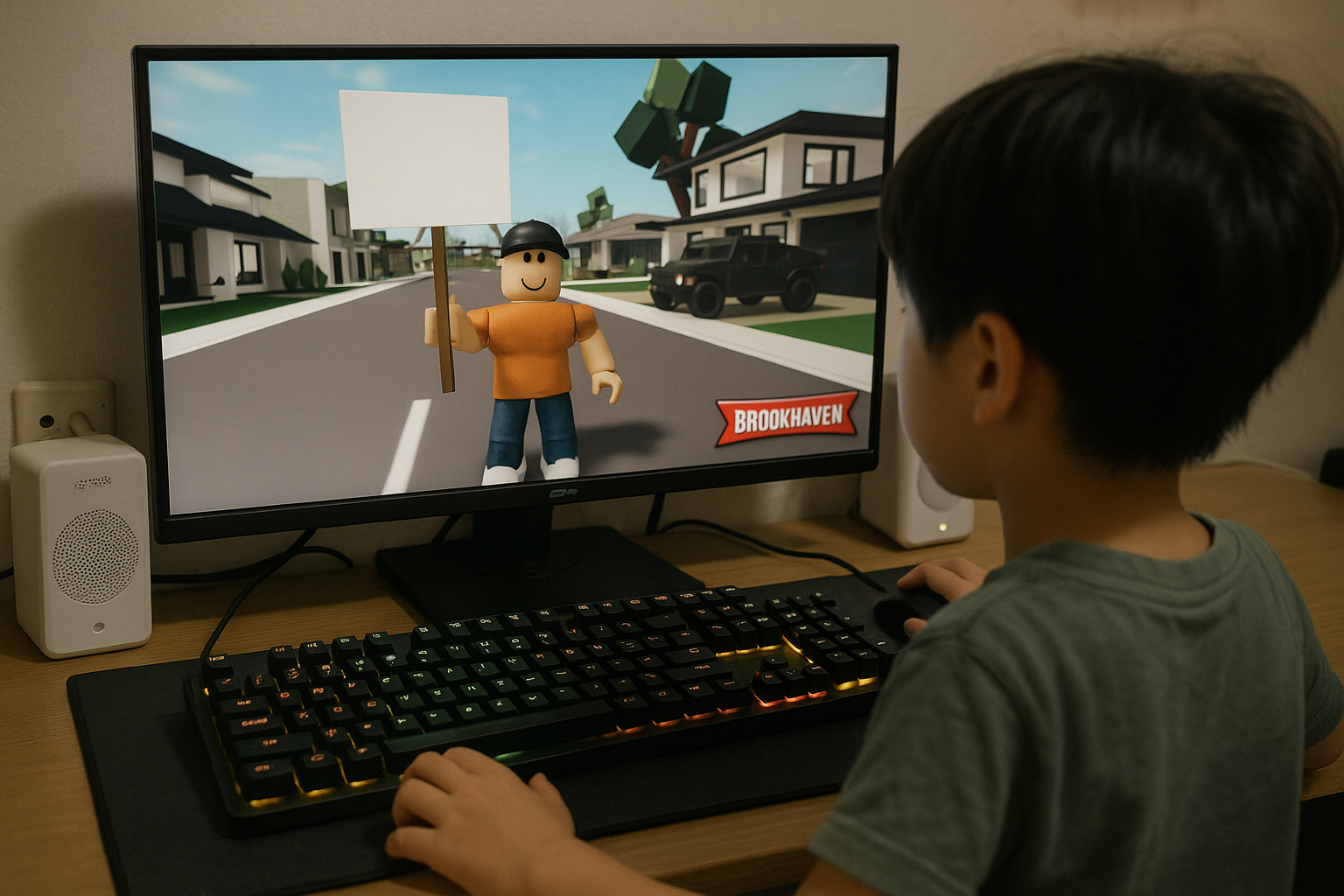 8살 아이가 로블록스에서 'ICE' 반대 시위를 벌이는 이유