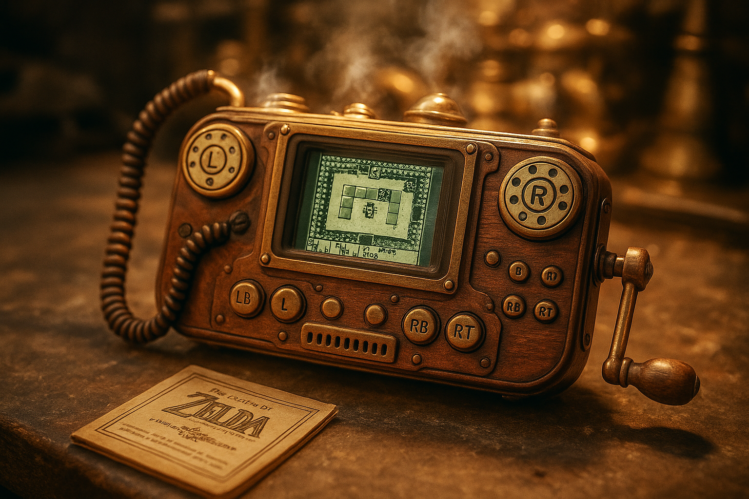 AI가 만든 1920년대풍 닌텐도 핸드헬드, 레딧에서 '말이 안 된다'며 혹평