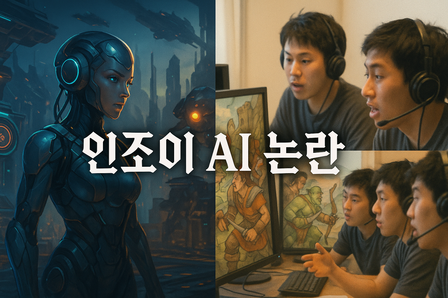 인조이 AI 논란에 게이머들 반응 갈려, '솔직하기만 하면 상관없다' vs 'AI 아트는 어색해'