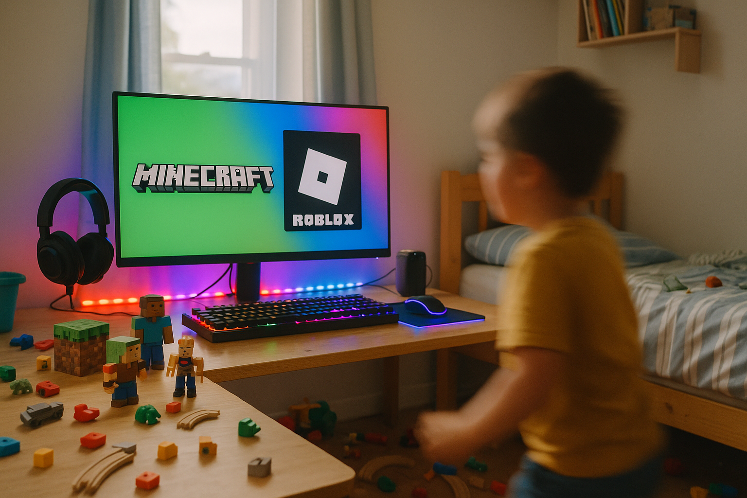 어린이들 사이에서 벌어진 마인크래프트 vs 로블록스 뜨거운 논쟁