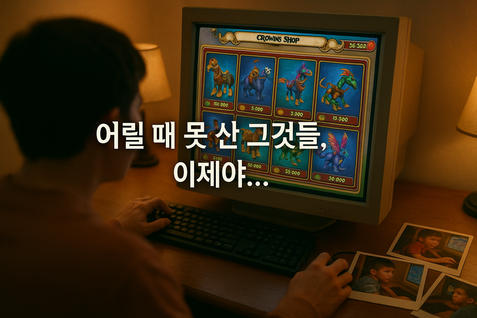 성인이 된 지금, 어릴 때 꿈꿨던 게임 내 아이템을 마음껏 구매하는 '위저드101' 유저들의 눈물